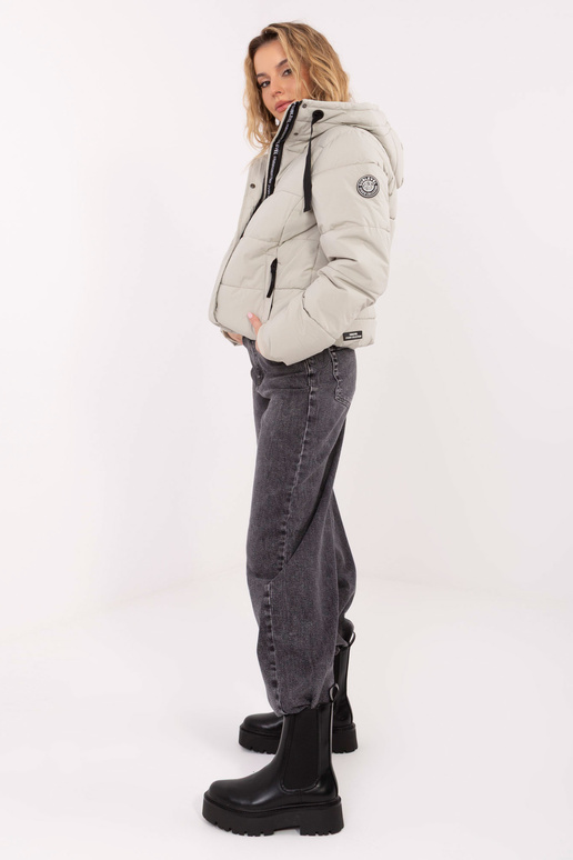 Bunda světle šedá