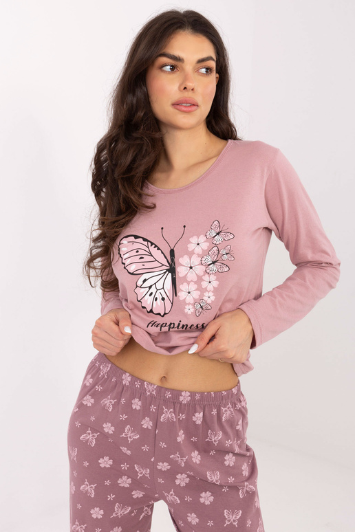 Světle růžová pyžama