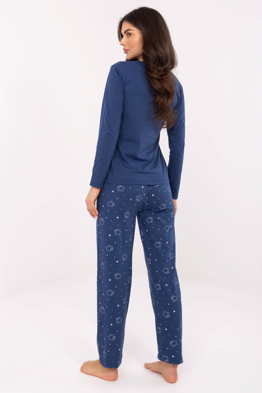 Tmavě modrá pyžama
