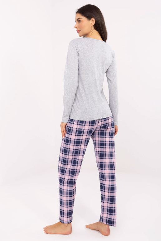 Pyžama se šedými vzory