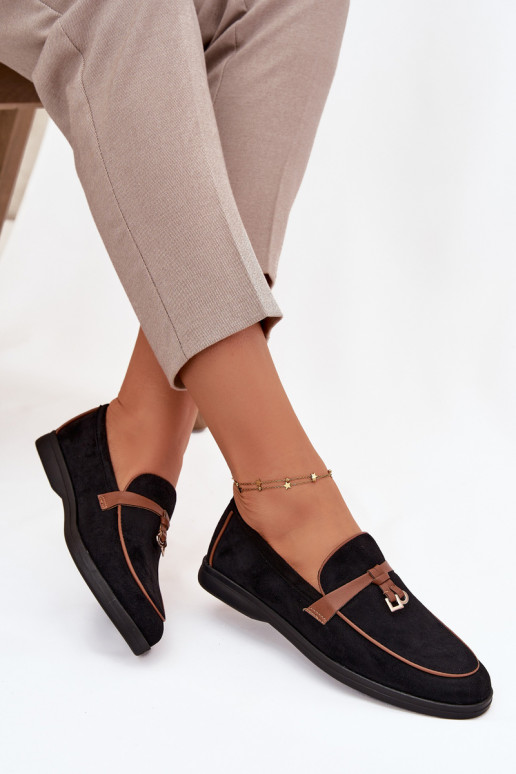 mokasíny mokasíny  Z z eko semišeu Černé Darwen