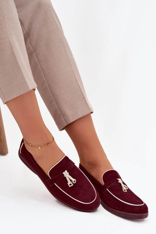 mokasíny mokasíny  Z z eko semišeu vínová Darwen