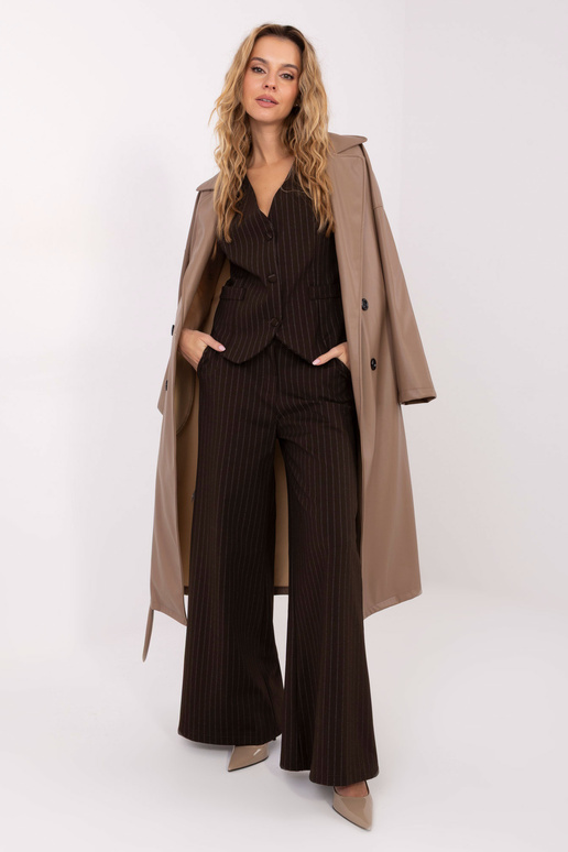 Kalhoty IT SP tmavě hnědé