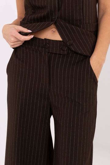 Kalhoty IT SP tmavě hnědé 2