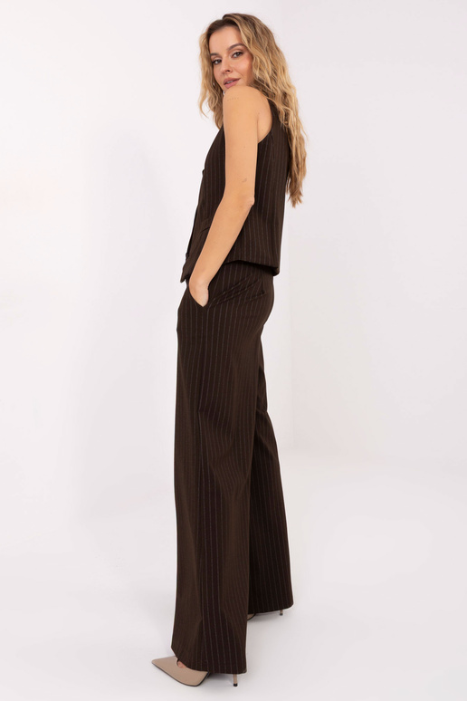 Kalhoty IT SP tmavě hnědé