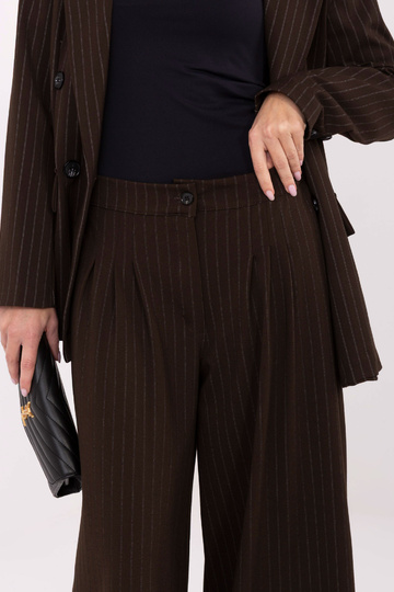 Kalhoty IT SP tmavě hnědé 2