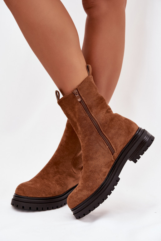 stylové podpatky   hnědáJulienne