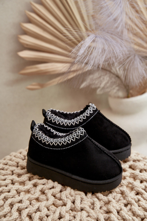 Sněhové Boty Dětské Na Platformě Zateplené Kožíškem Camel Vilabria