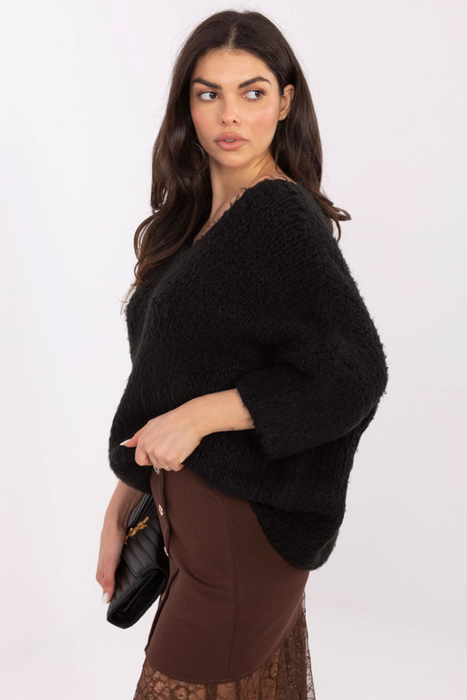 Svetr tmavě pískové barvy