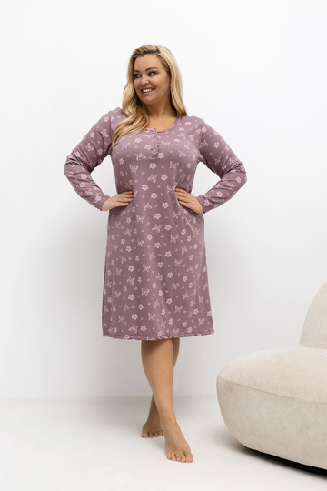 Tmavě růžové noční košile