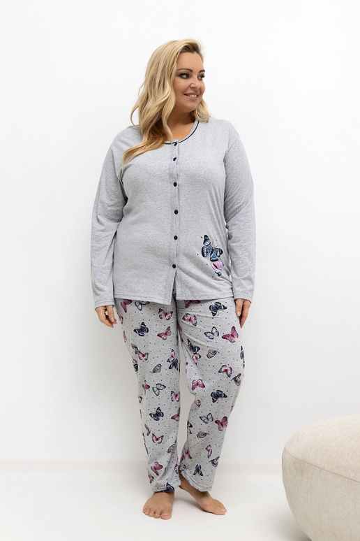 Šedá pyžama