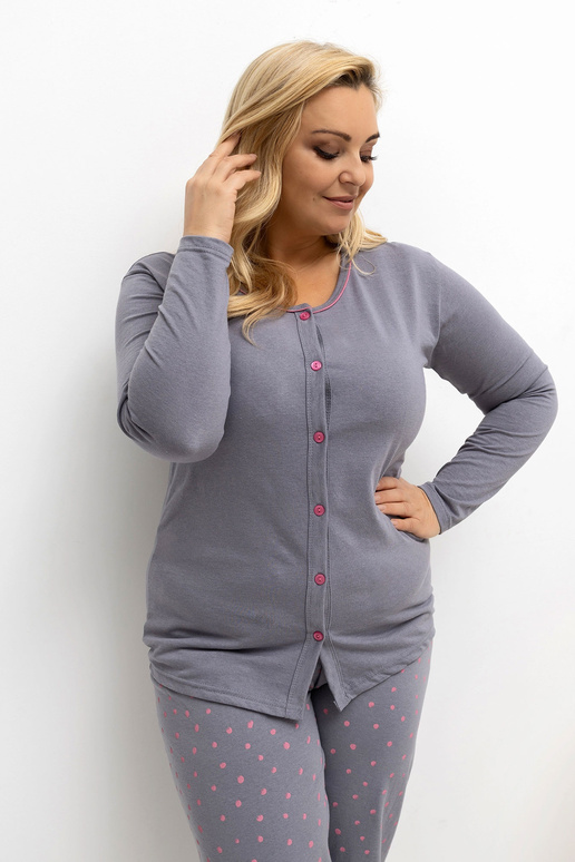 Pyžamo tmavě šedé