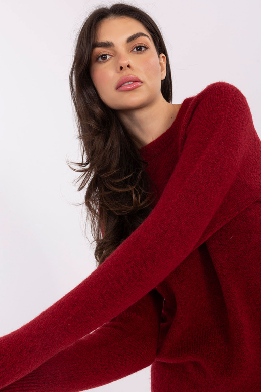 Svetr tmavě červený