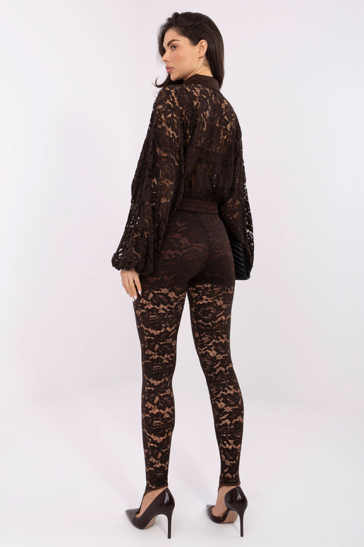 Kalhoty MI SP K87.55 hnědé