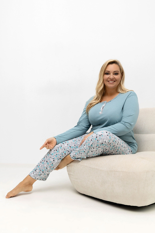 Pyžamo tmavě mátové