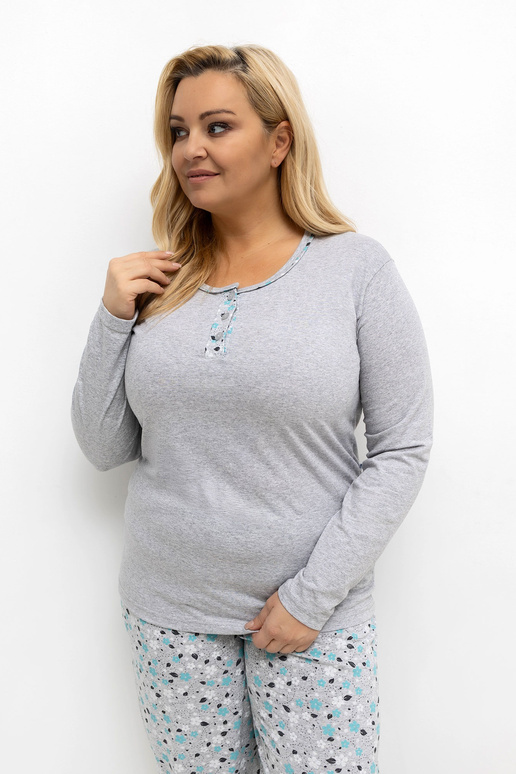 Pyžamo dva kn fp šedé