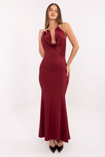 Bordó šaty 2