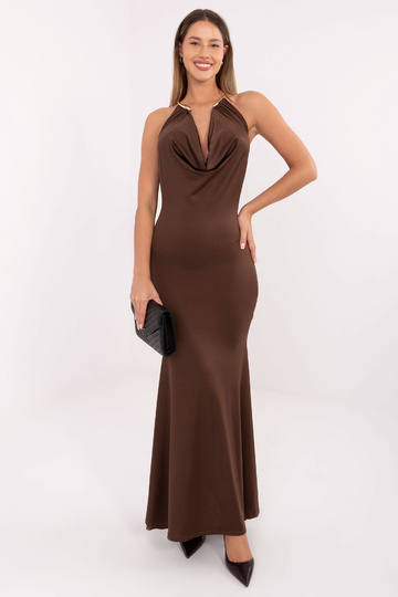 Hnědé šaty 2
