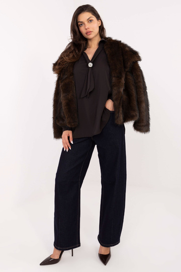 Halenka IT tmavě hnědá 2