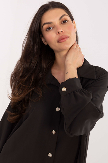 Košile IT tmavě hnědá