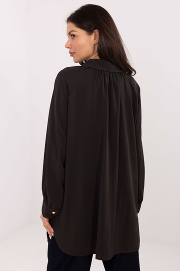 Košile IT tmavě hnědá 2