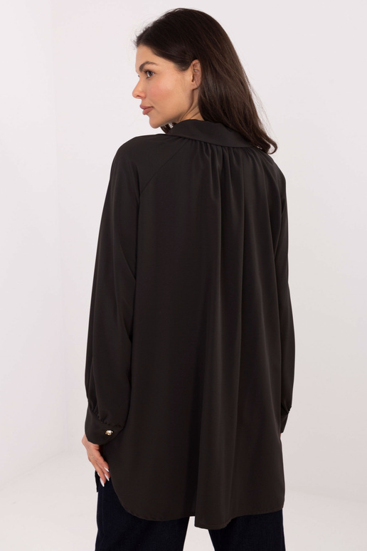 Košile IT tmavě hnědá