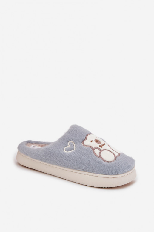  Pantofle  modrá Noralie