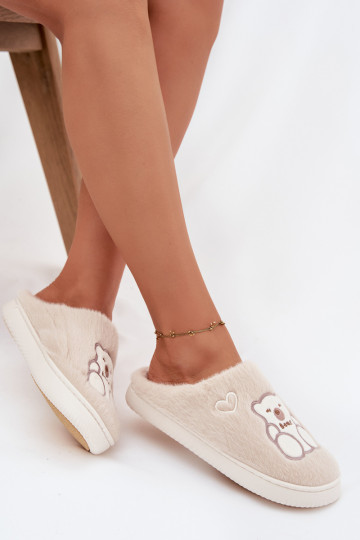  Pantofle  béžové Noralie