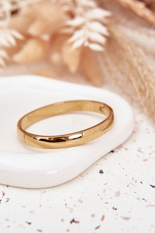 Náramek z nerezové oceli zlaté barvy