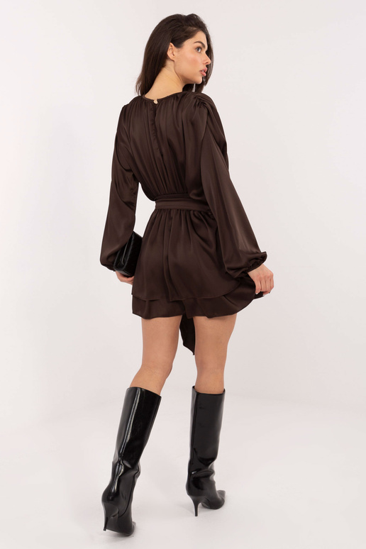 Kombinéza tmavě hnědá