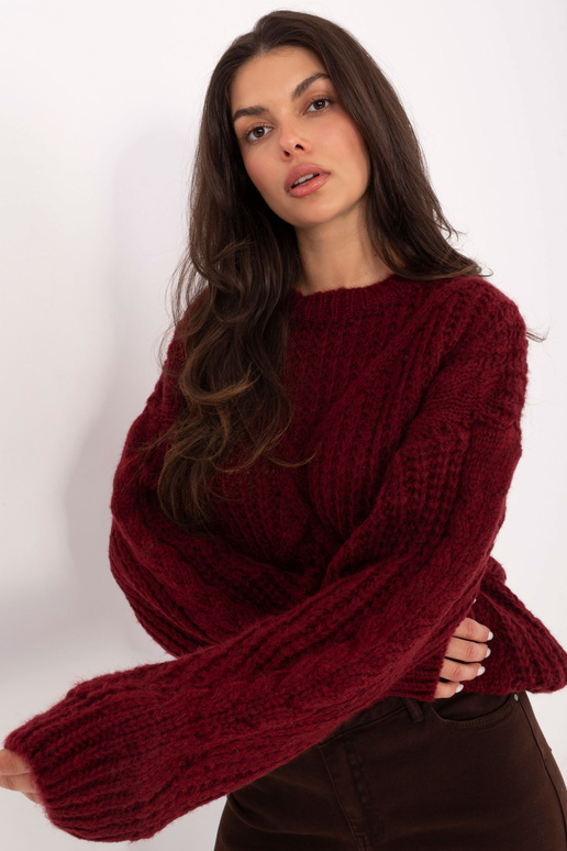 Svetr-IN bordó