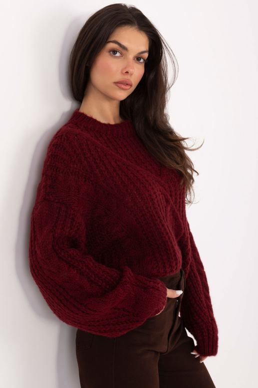 Svetr-IN bordó