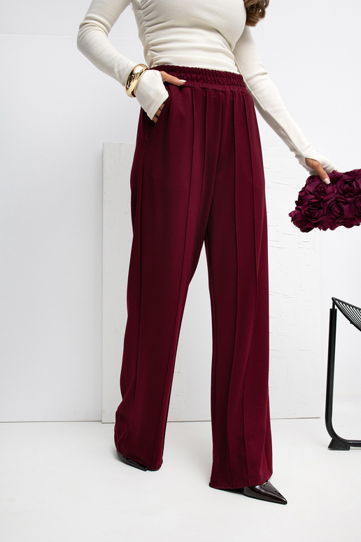 Bordó sportovní kalhoty