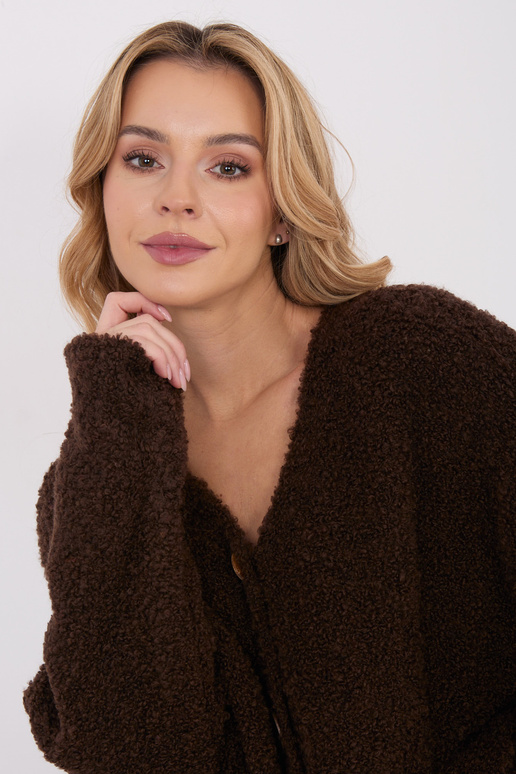 Svetr tmavě hnědý