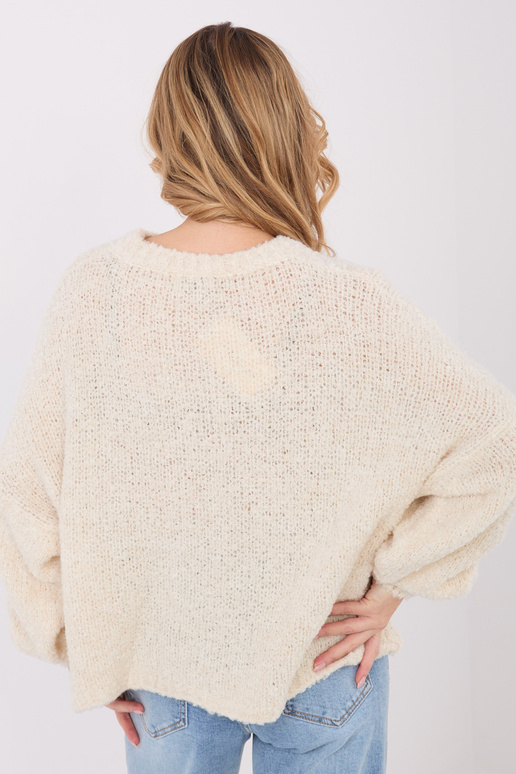 Svetr světle pískový