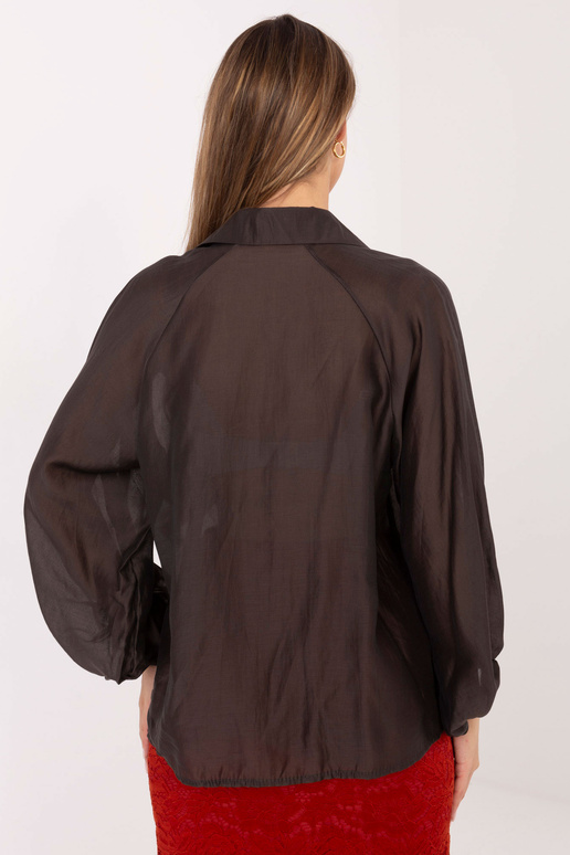 IT košile tmavě hnědá