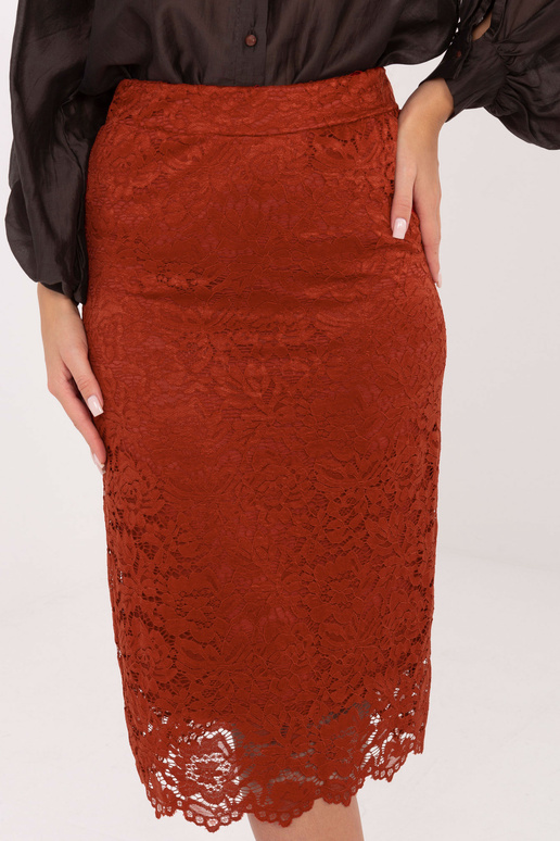 Sukně tmavě oranžová