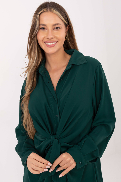 Košile tmavě zelená