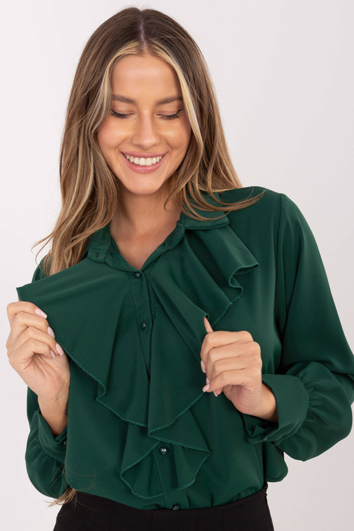 Košile tmavě zelená