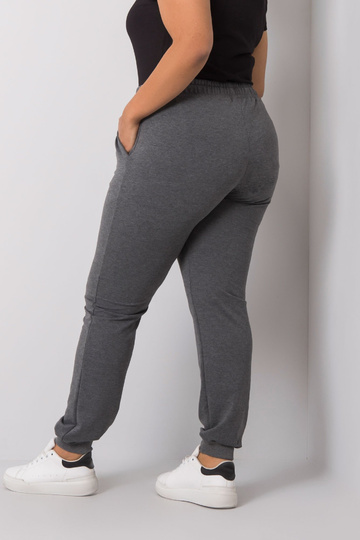 Sportovní kalhoty tmavě šedé