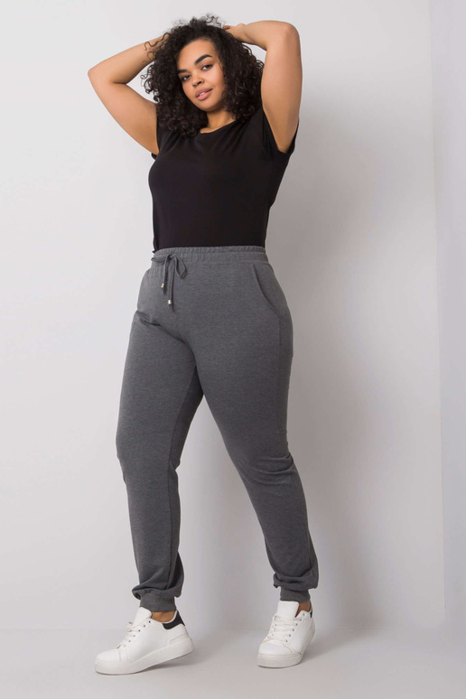 Sportovní kalhoty tmavě šedé