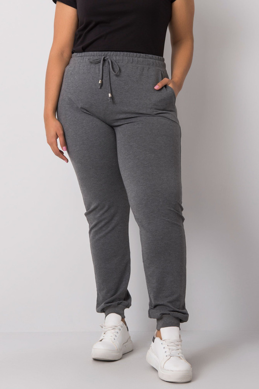 Sportovní kalhoty tmavě šedé