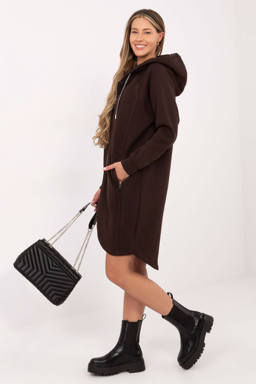 Tmavě hnědá halenka RV