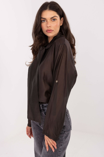 Tmavě hnědé košile IT