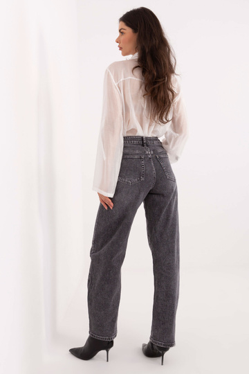 Tmavě šedé džíny 2