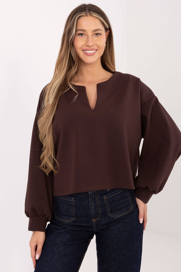 Tmavě hnědá bundička