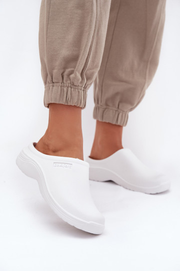  Pantofle   bílé Parissa 2