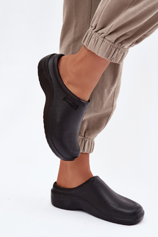  Pantofle   Černé Parissa