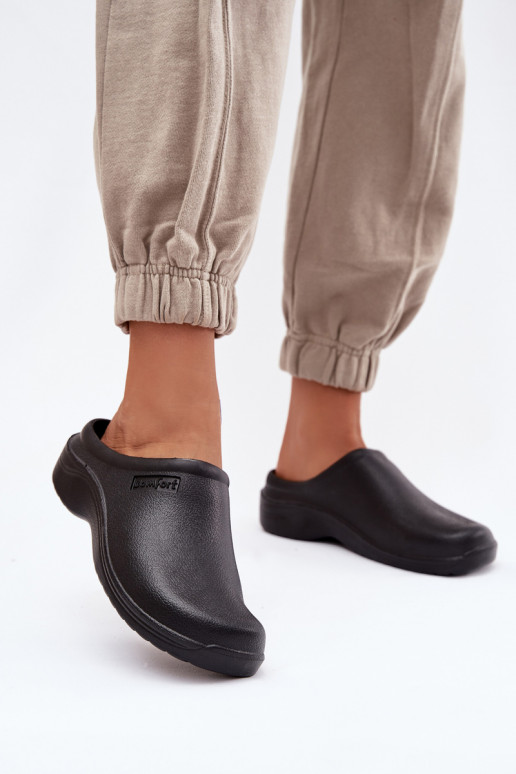  Pantofle   Černé Parissa