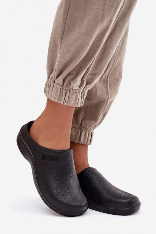  Pantofle   Černé Parissa